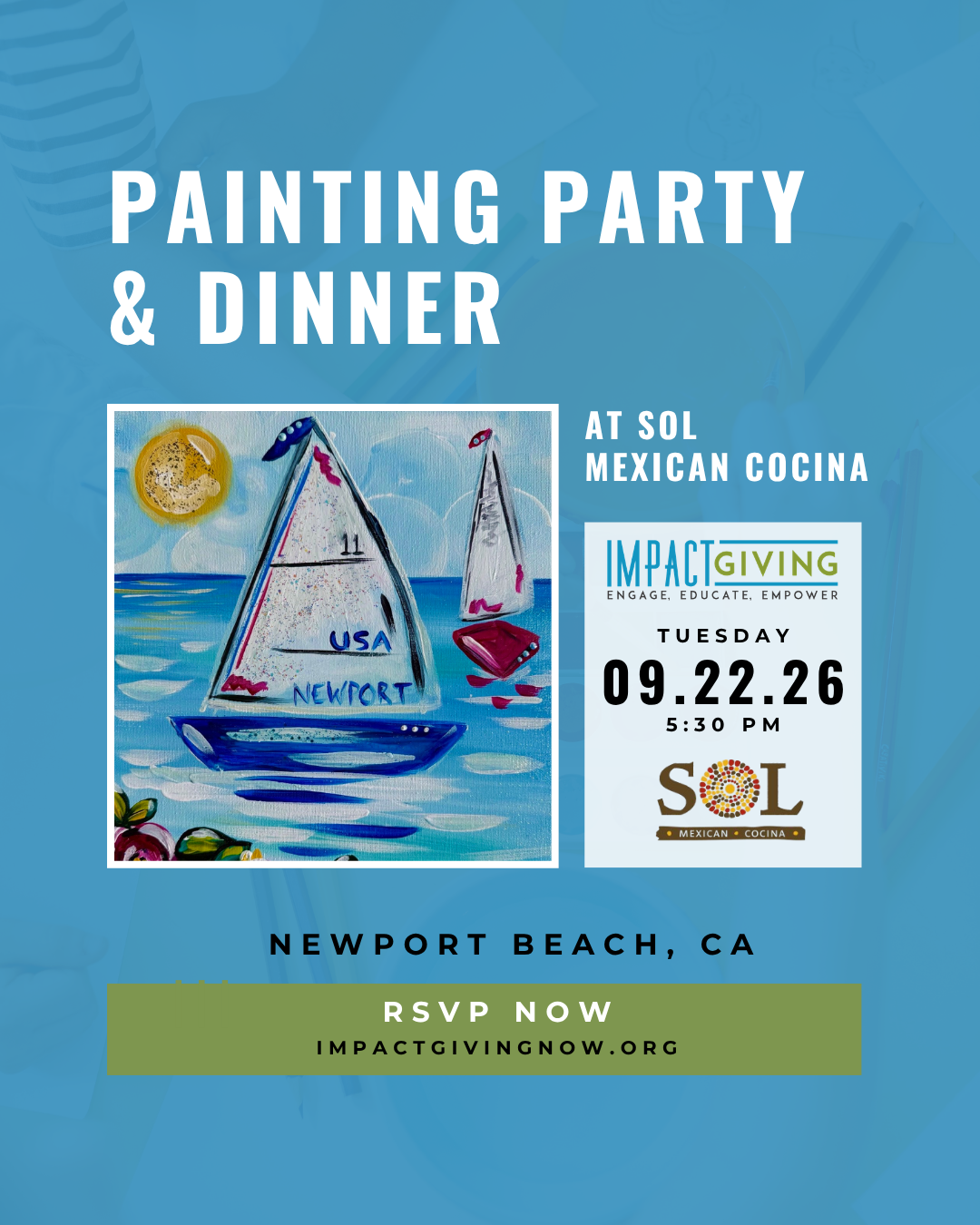 Painting Party &amp; Dinner