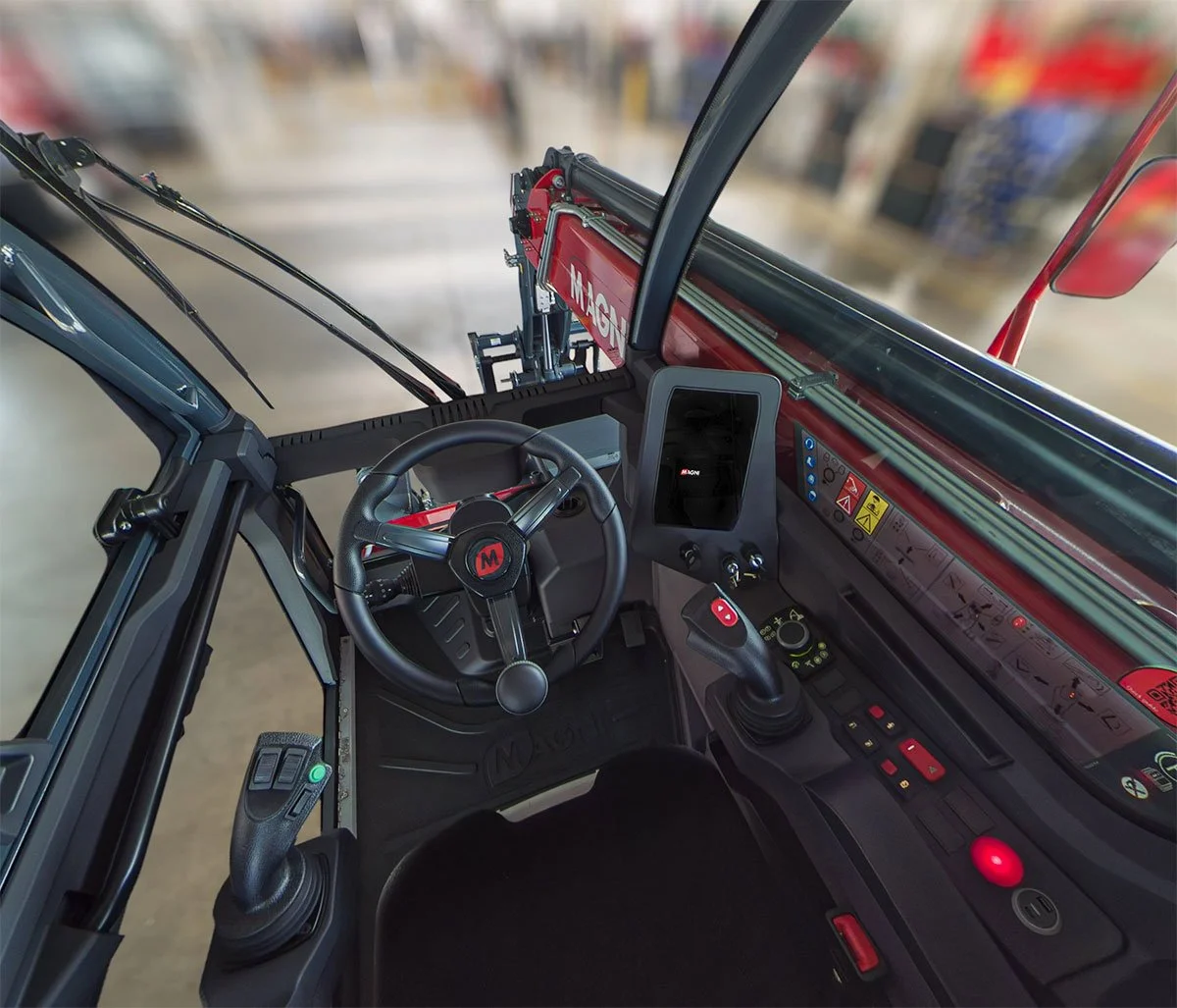 Magni-Teleskoptruck-Truck-Lift-Anleggsmaskiner-Industri-Maskiner-Correct-Maskin-CD4200-Elektrisk