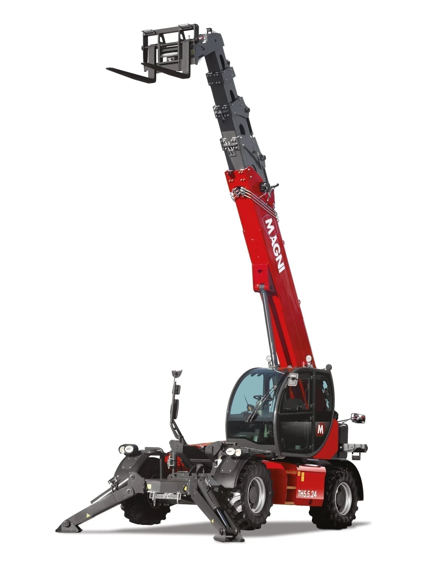 Magni-Teleskoptruck-Truck-Lift-Anleggsmaskiner-Industri-Maskiner-Correct-Maskin-CD4200-Elektrisk