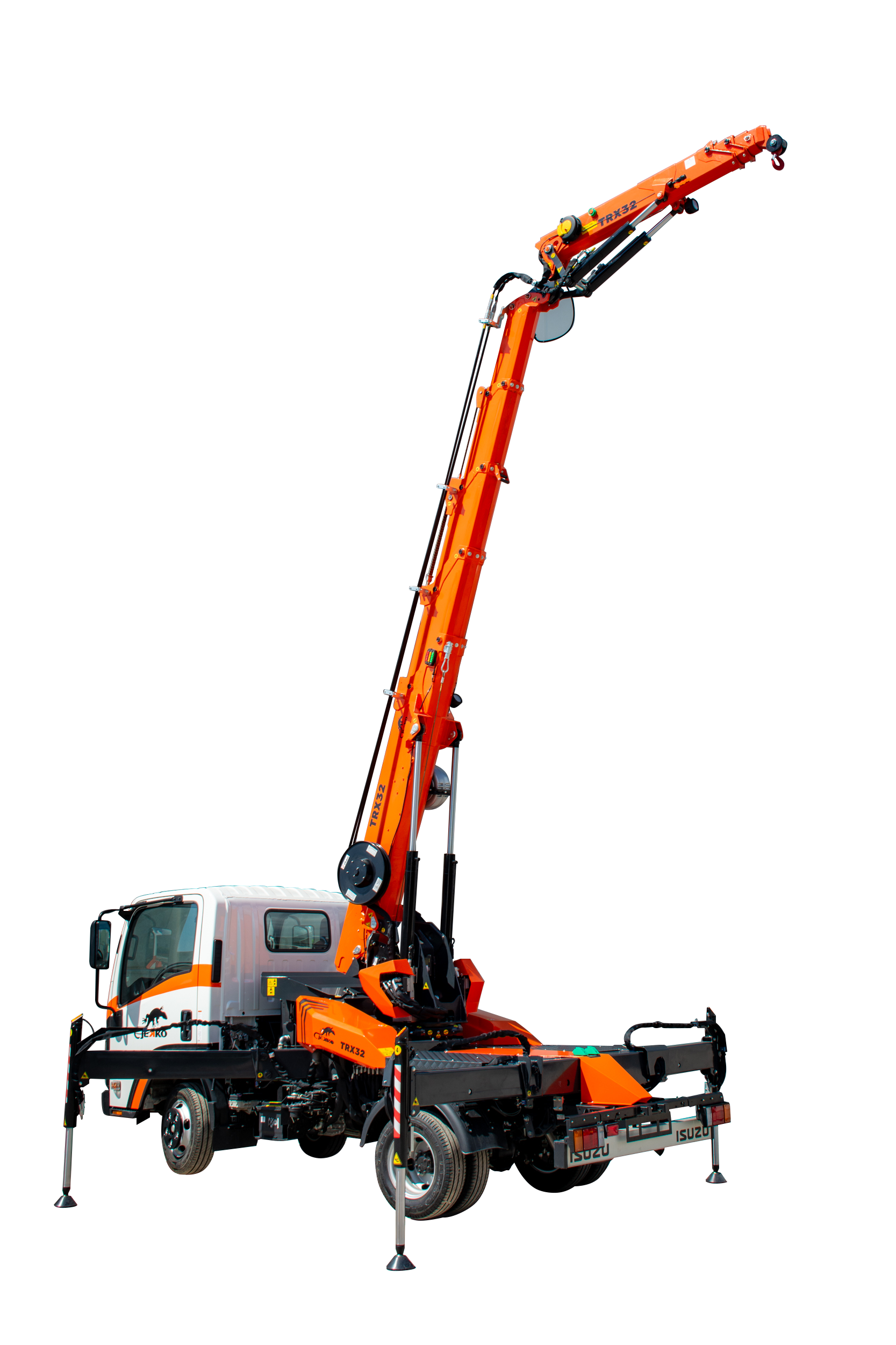 Jekko-Minikran-Kran-Spesialøft-Beltegåendekran-lastebilkran-Anleggsmaskiner-Industri-Maskiner-Correct-Maskin-CD4200-Elektrisk