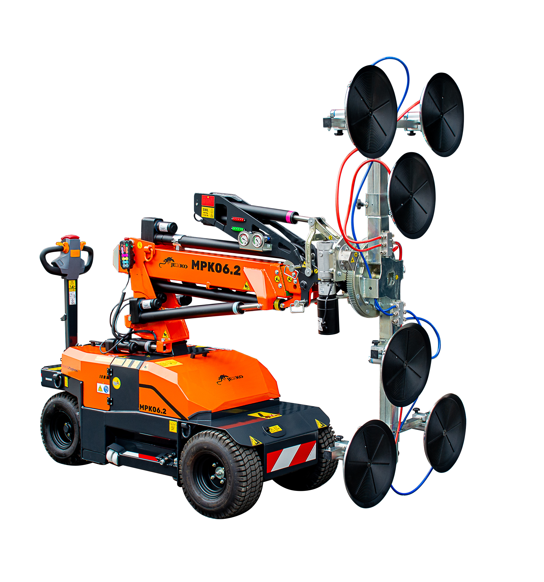 Jekko-Minikran-Kran-Spesialøft-Beltegåendekran-lastebilkran-Anleggsmaskiner-Industri-Maskiner-Correct-Maskin-CD4200-Elektrisk