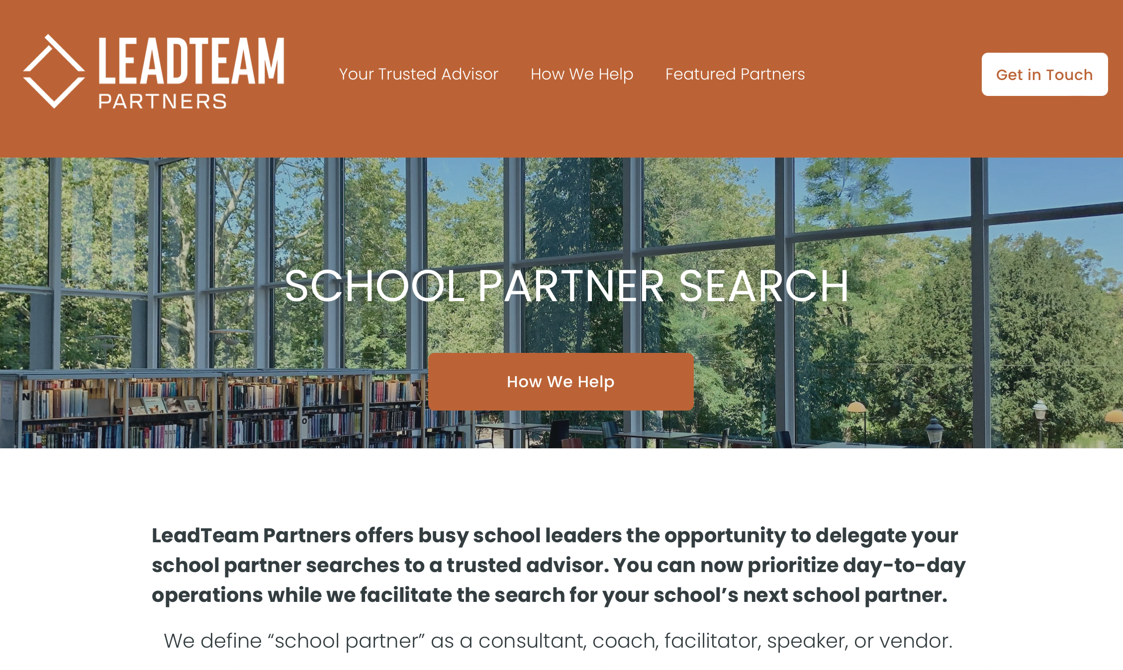 IndySchool Consultancy Partners with LeadTeam Partners