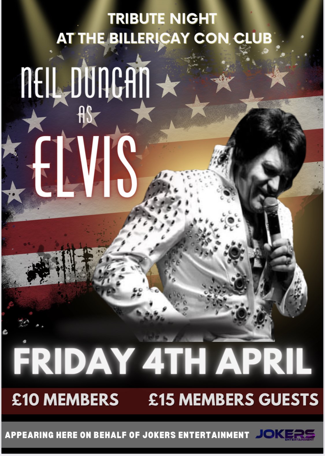 Elvis tribute and DJ night