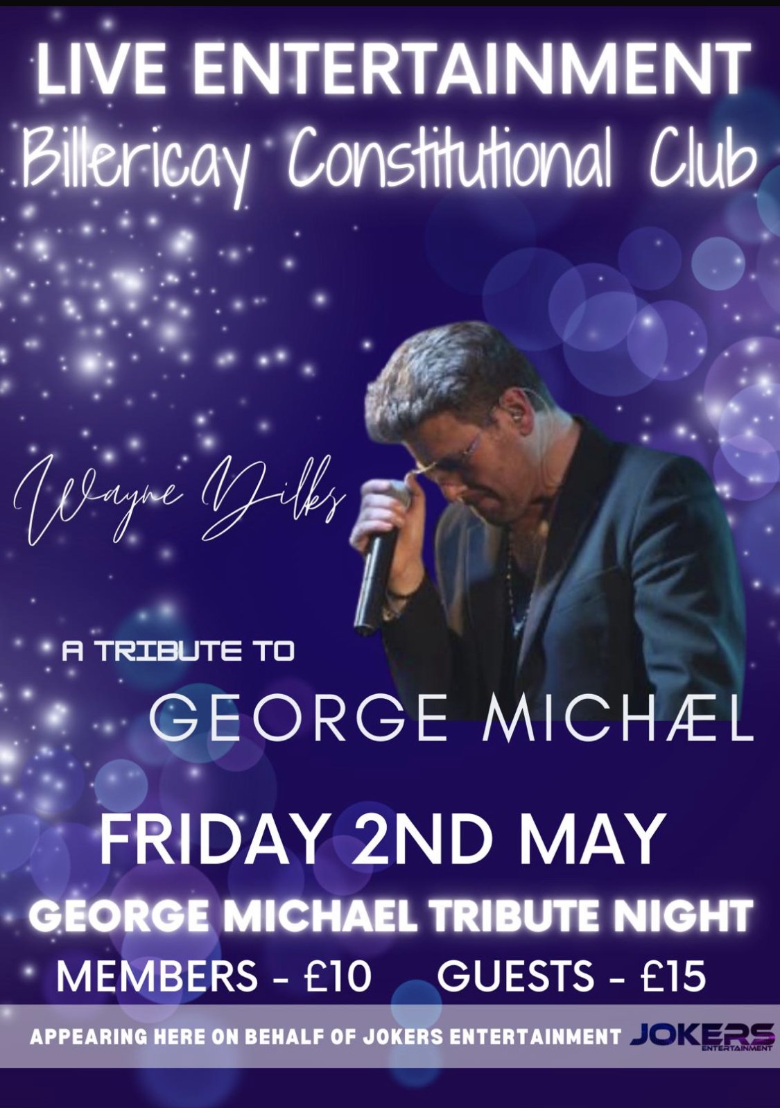 George Michael tribute