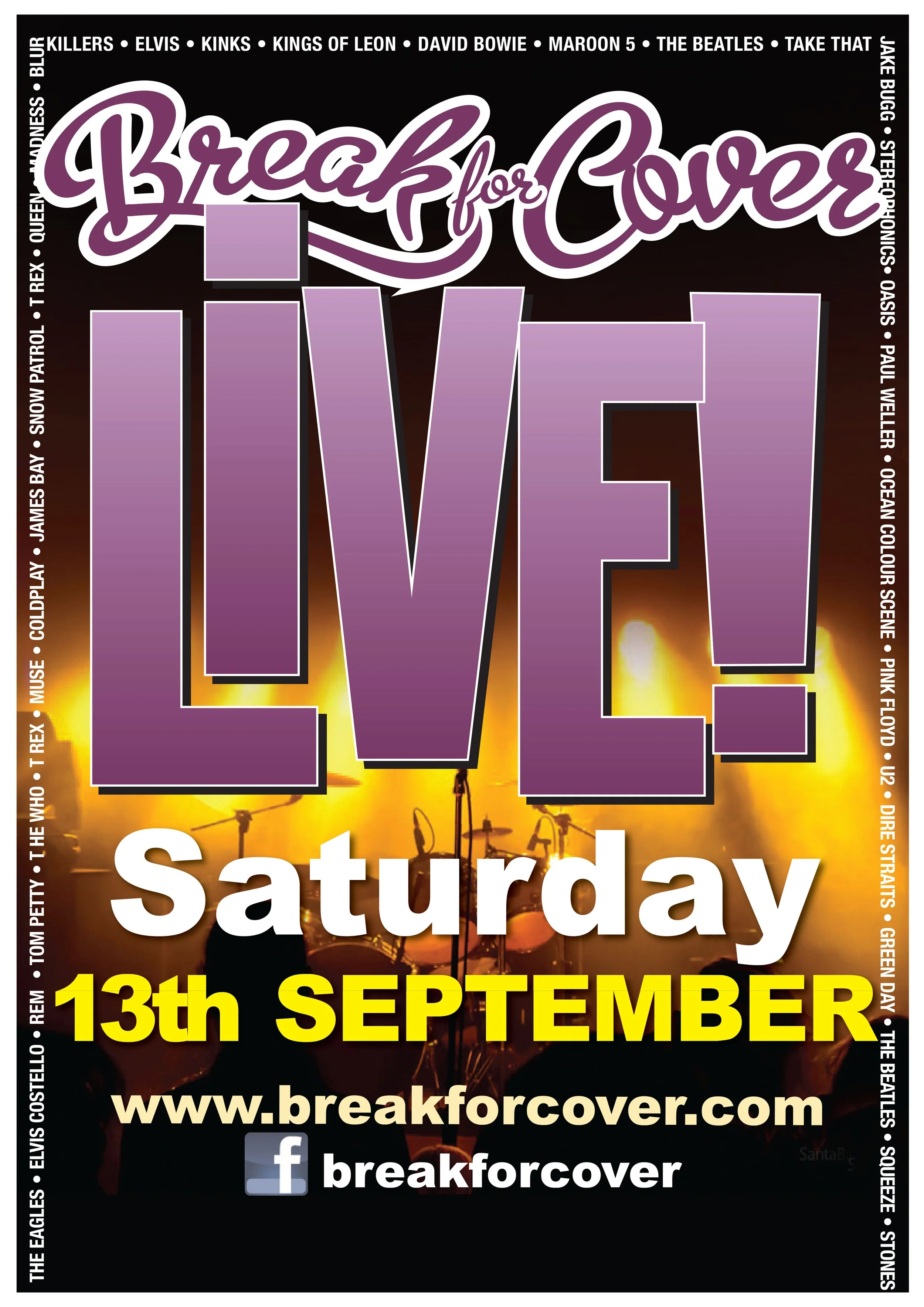 Break for Cover - Live Band