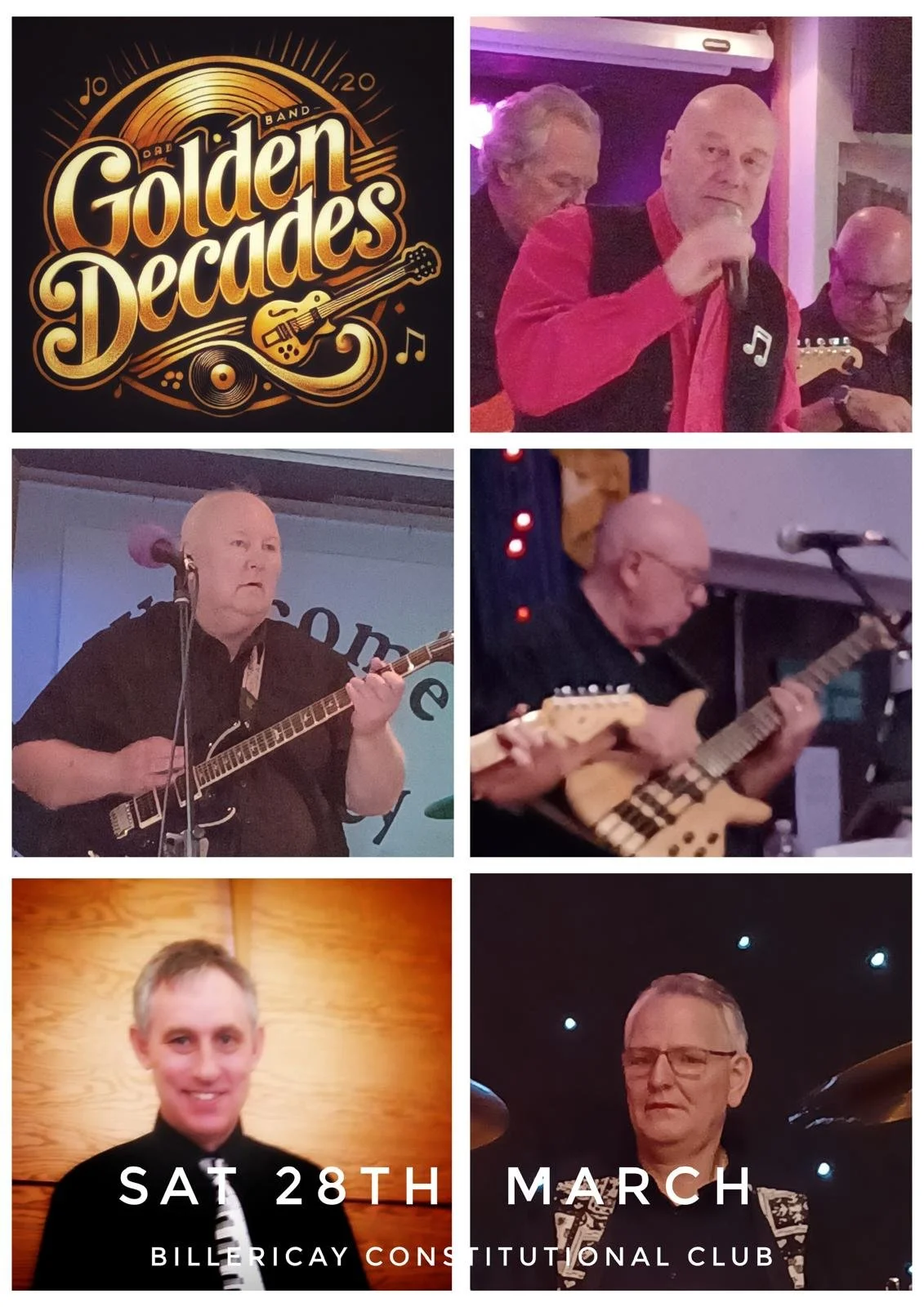 Golden Decades - Live Band