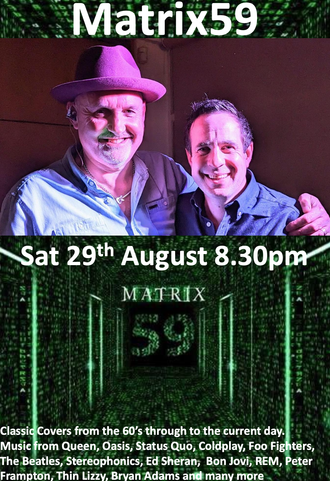 Matrix 59 - Live Classic Covers Band