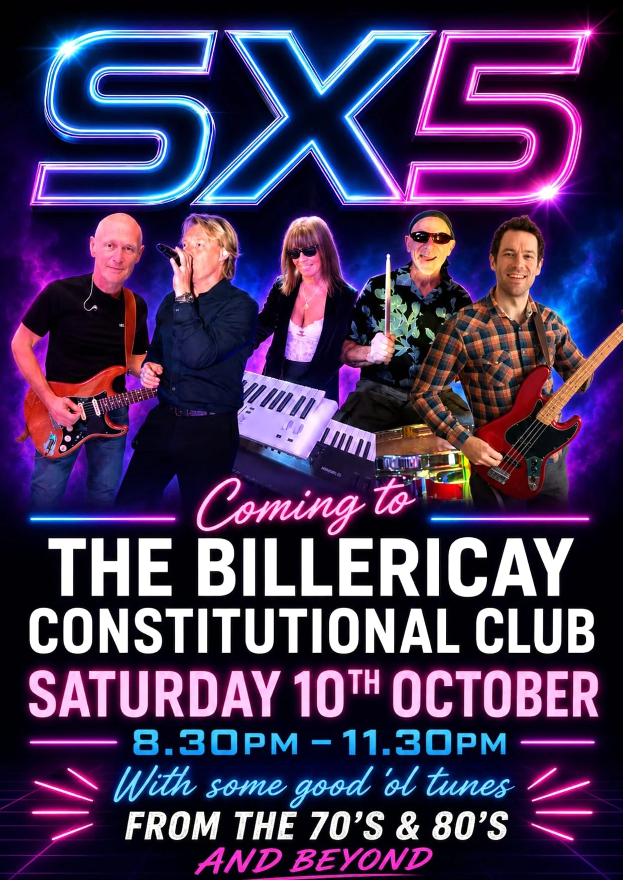 SX5 - 70's & 80's Live Band