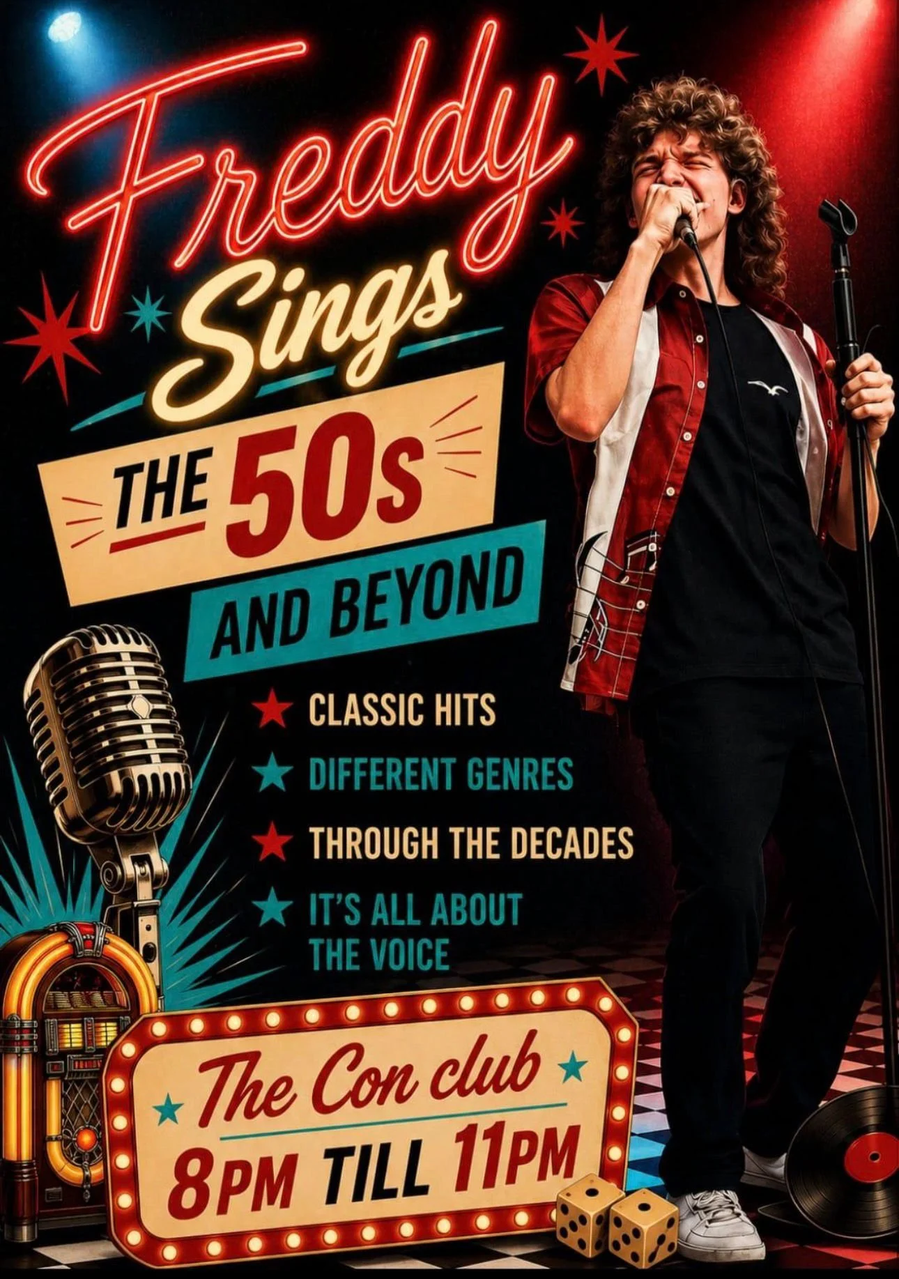 Freddy Sings 50's and Beyond