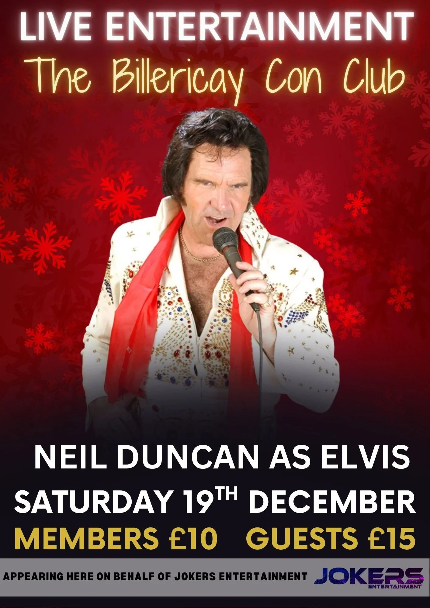 Elvis - Neil Duncan - Tribute Evening