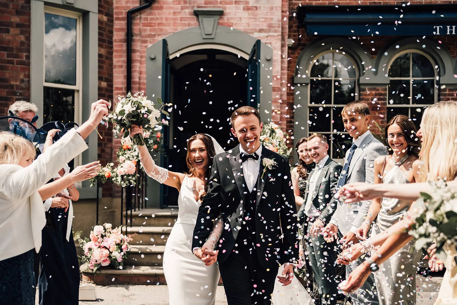 A stylish Micro Wedding Ceremony at The Faversham, Leeds.&nbsp;