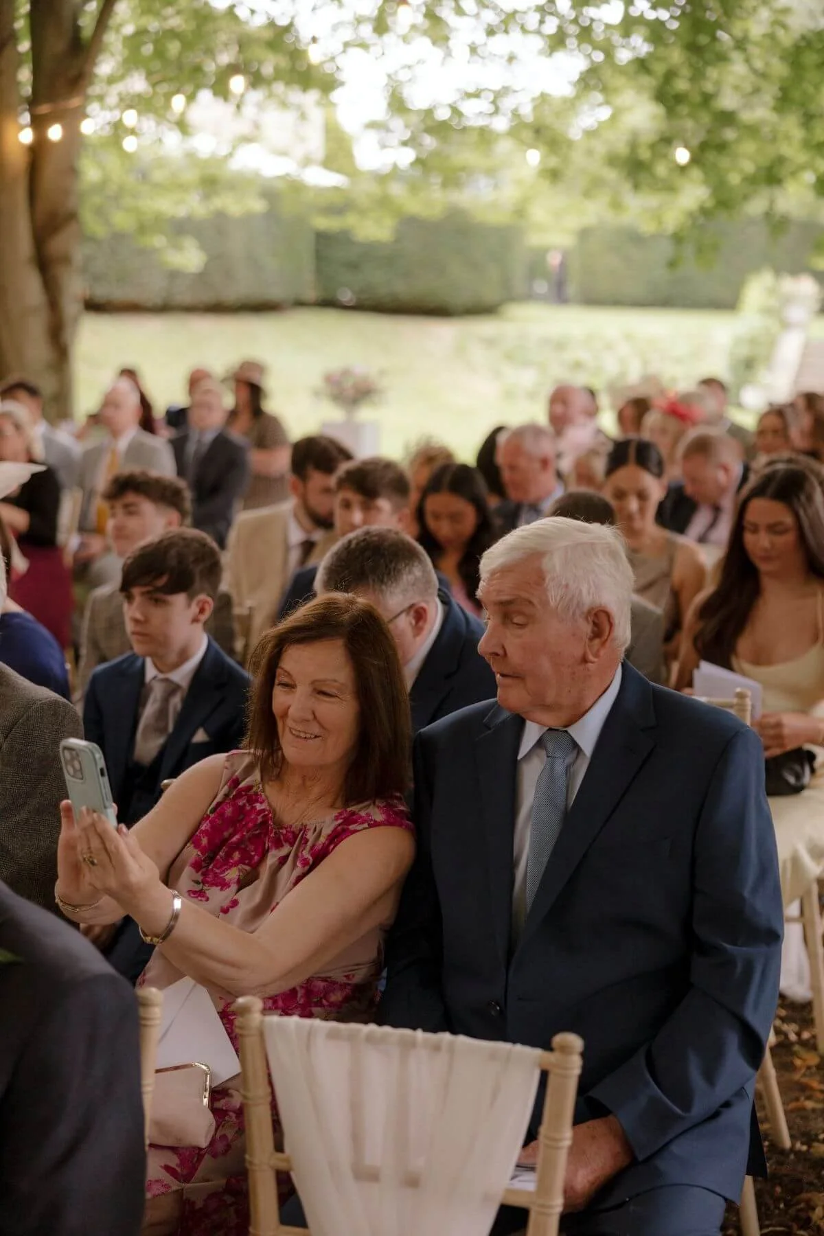 Outdoor celebrant ceremony at Satmarshe Hall, East Yorkshire 4.jpg