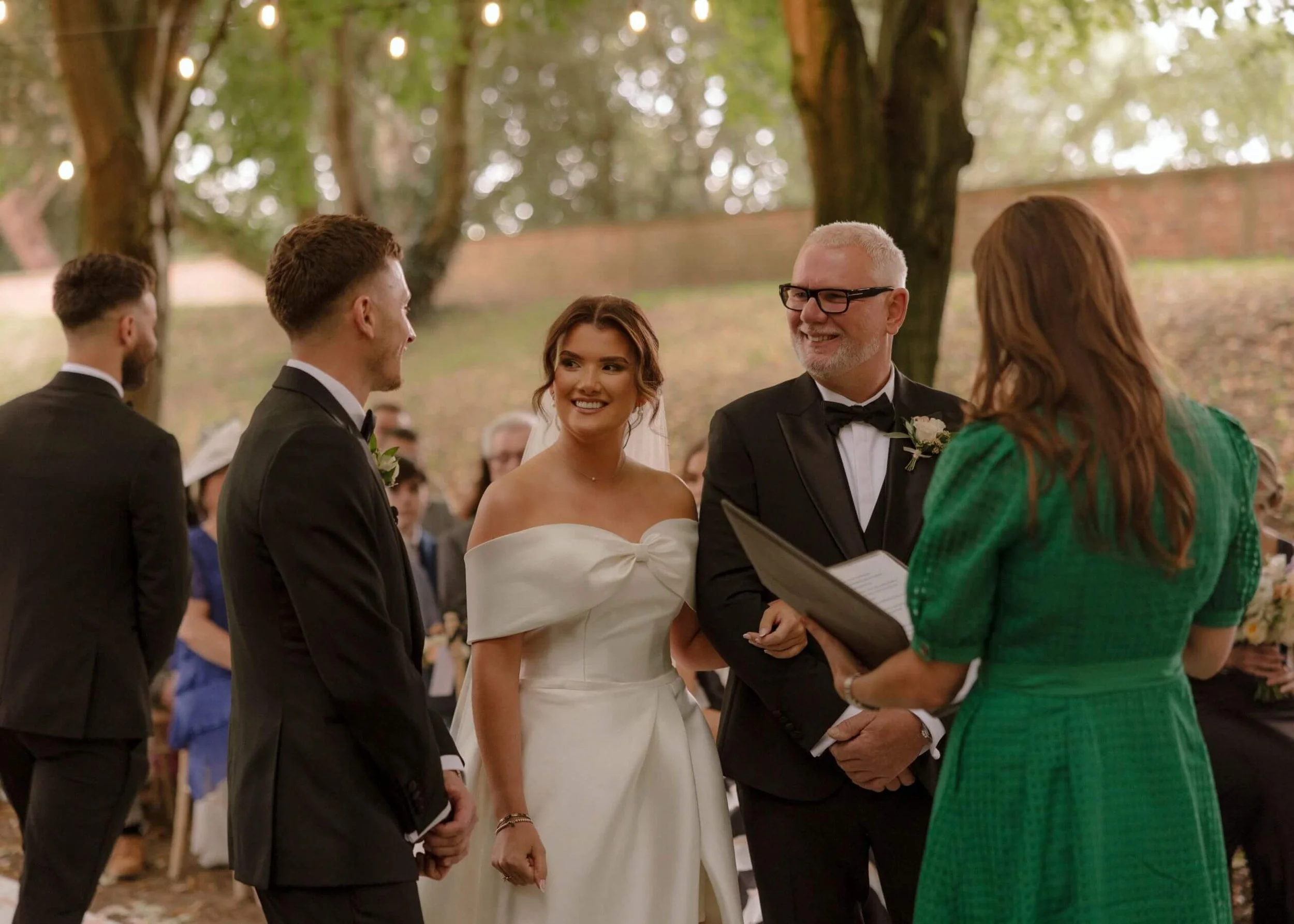 Outdoor celebrant ceremony at Satmarshe Hall, East Yorkshire 9.jpg