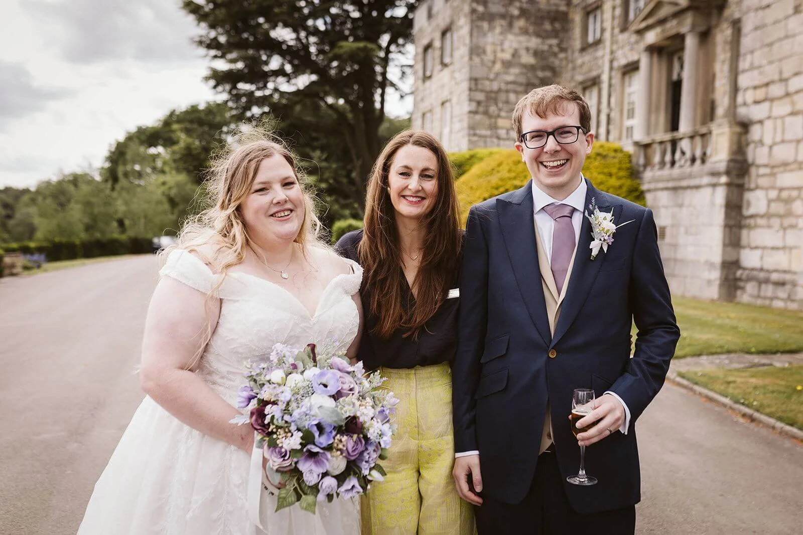 Michelle Park Celebrant at Hazlewood Castle, North Yorkshire 