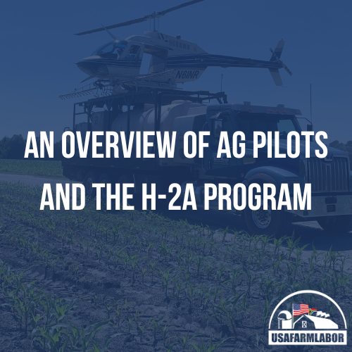 An Overview of Ag Pilots and the H-2A Program