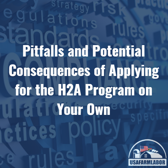 Pitfalls and Potential Consequences of Applying for the H2A Program on Your Own