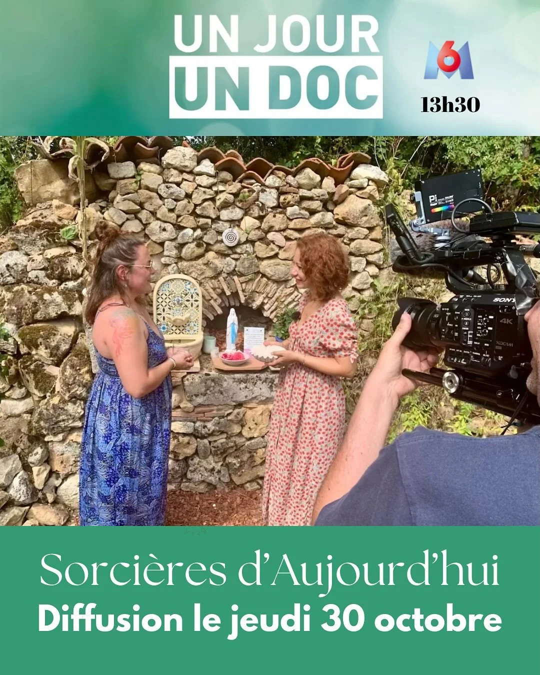 Jour J ! 
Une aventure unique et audacieuse
Merci jolies sorci&egrave;res blanches d&rsquo;aujourd&rsquo;hui
Merci Damien
Merci M6

#reportage #sorcieredaujourdhui #sorcieremoderne #sensitive #reliance #perception #puissancedecoeur #lumiere #sacr&eac