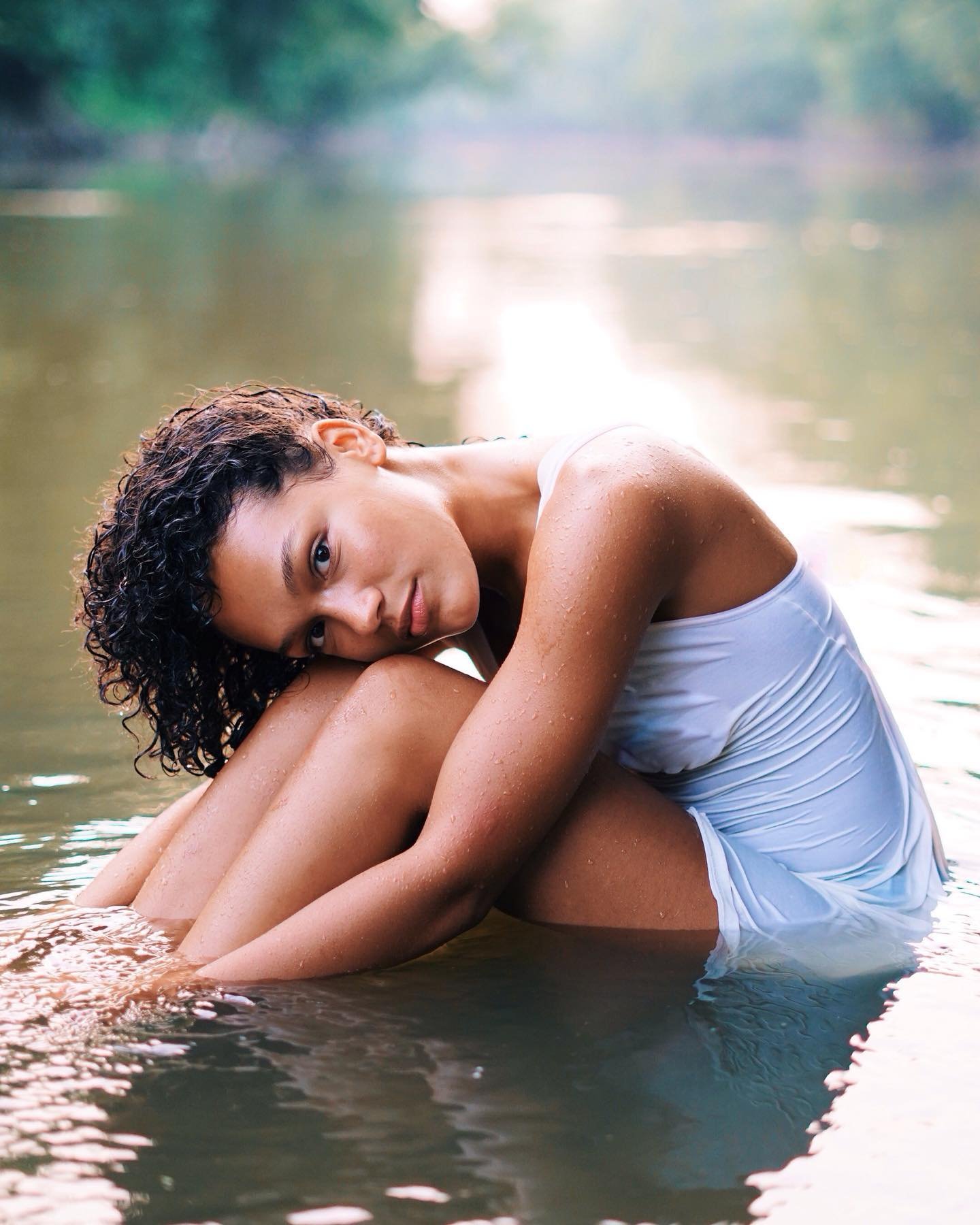 From the archives 🎞️ that time I made my sister get in the creek. It was worth it 😌