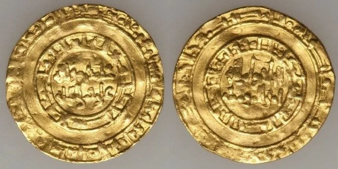 Gold coins in the Middle Ages