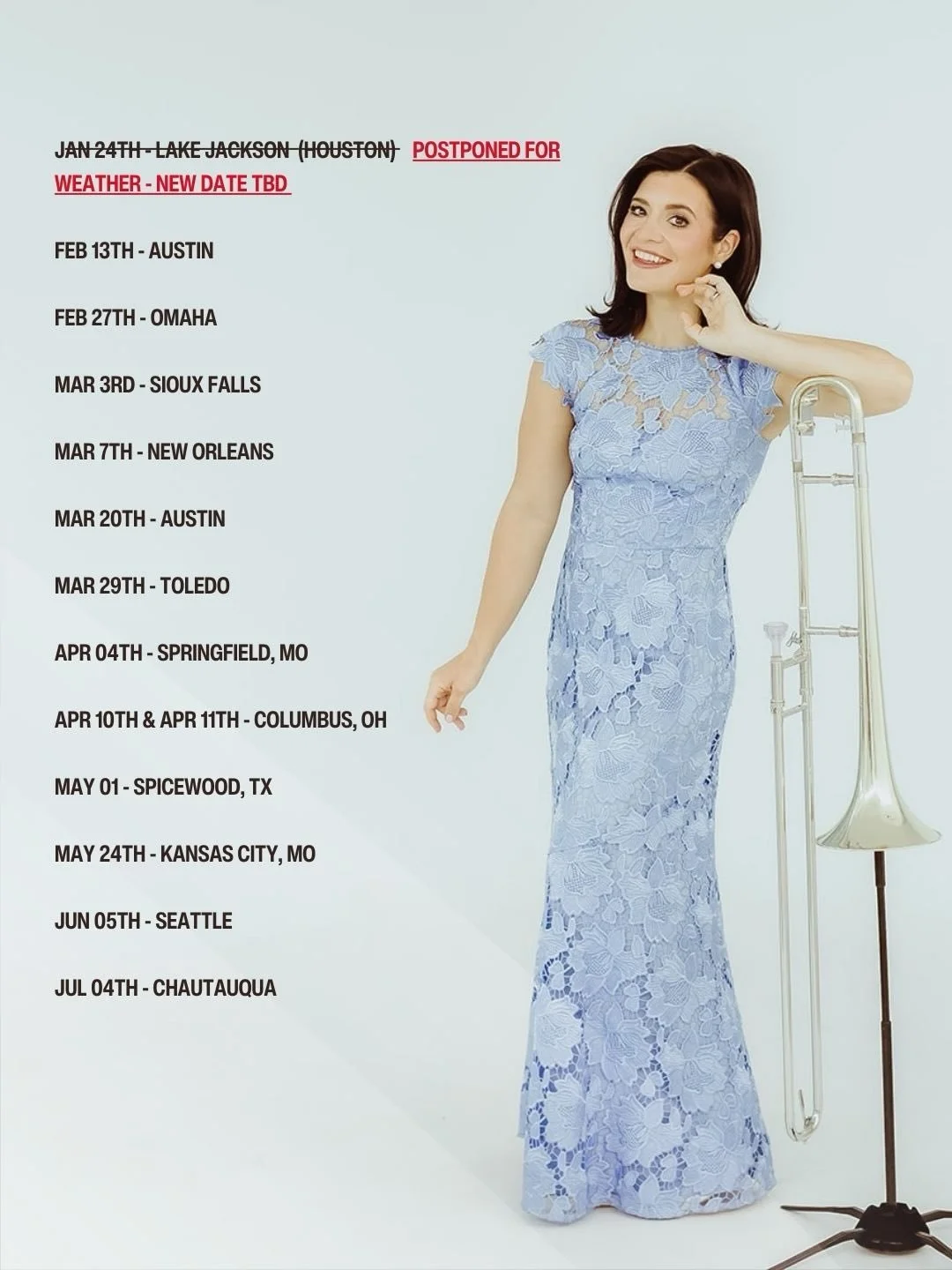 🧊 🥶 ❄️ 🌧️ ☔️ 🚗  sign up for my mailing list on my main site and I&rsquo;ll make sure you know the reschedule date!