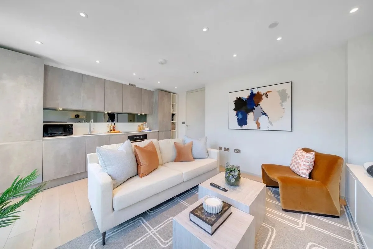 At the heart of these magnificent homes, the kitchens boast seamlessly integrated Bosch appliances, their modernity harmonising effortlessly with the opulent brass accents that adorn the space.