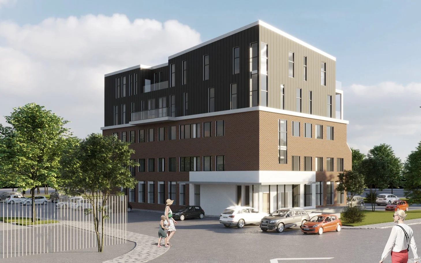 Urban Textured Apartment Boomtown Houses