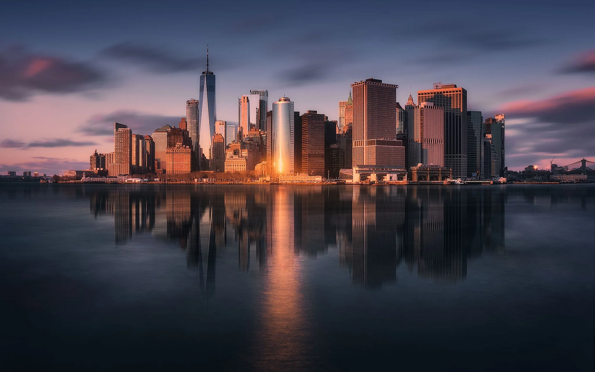 Sunset From Governors Island