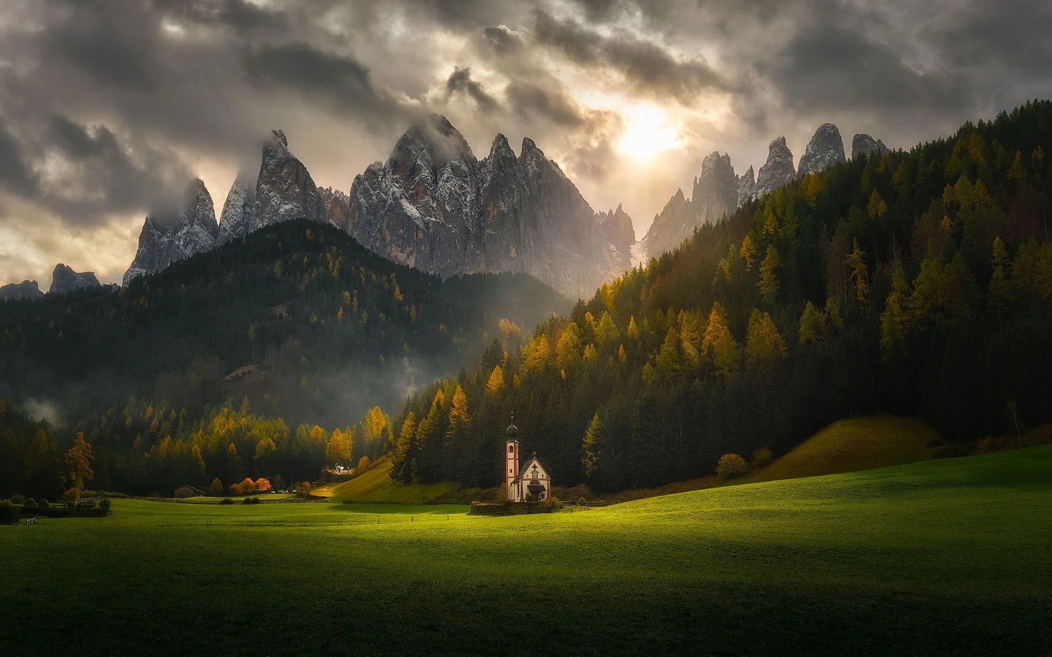 Autumn in Val di Funes