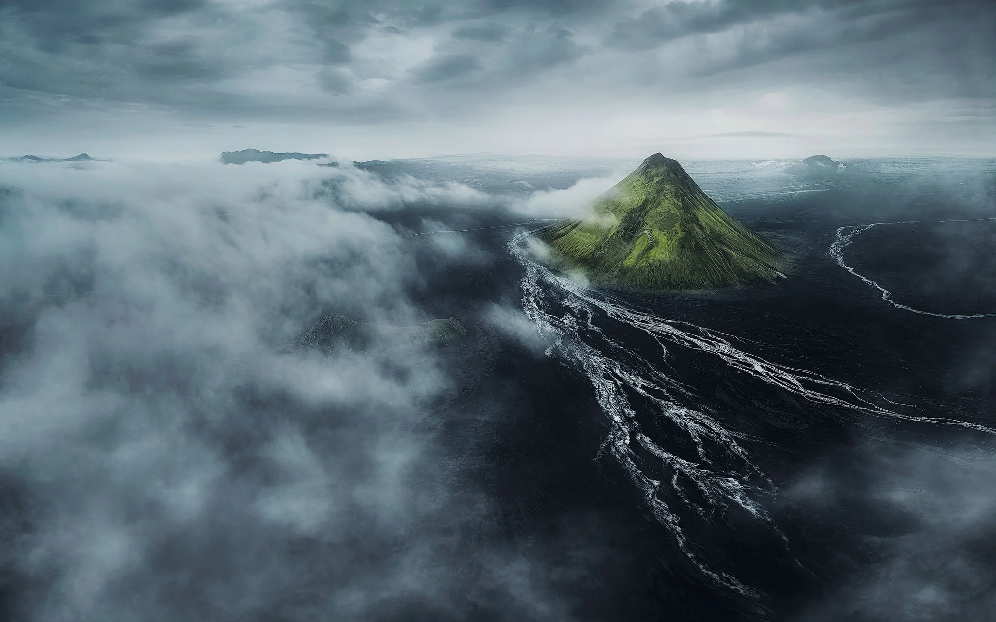 Maelifell Over the Clouds