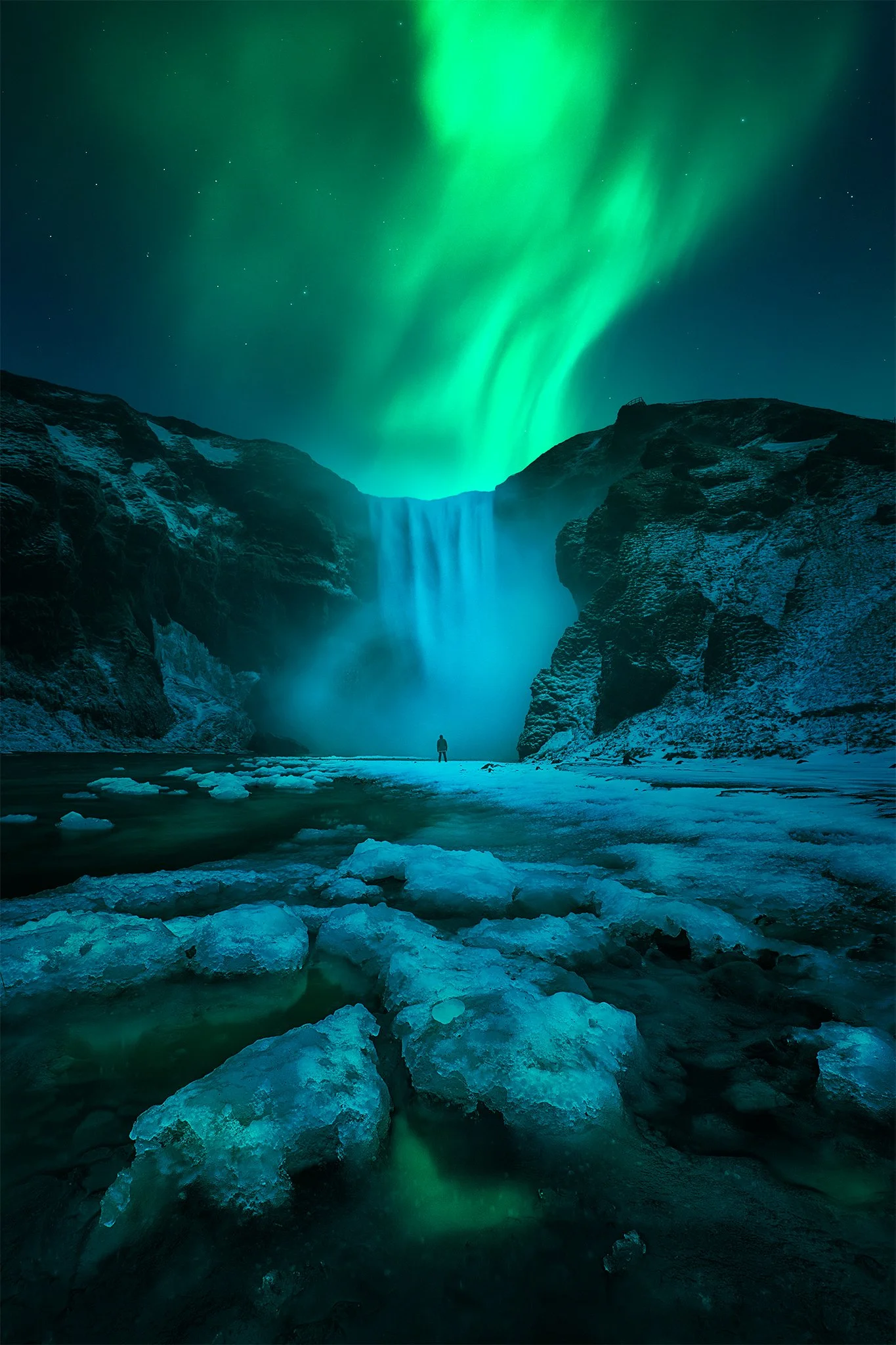 Cold, Wind and Northern Lights