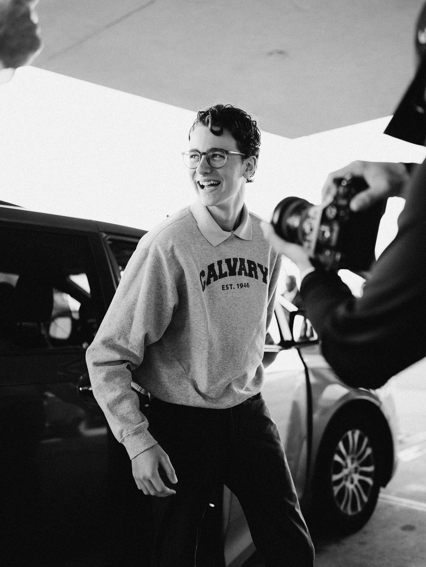 Walking into the first day of school like it&rsquo;s game day! 🏈🤩