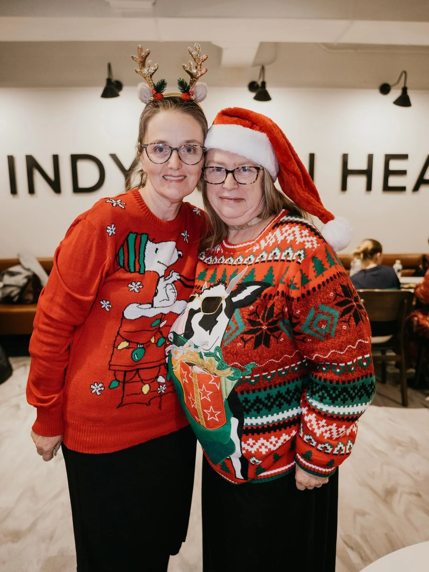 Celebrating the season with our incredible CCS staff 💙🎄 We are so thankful for all they do!