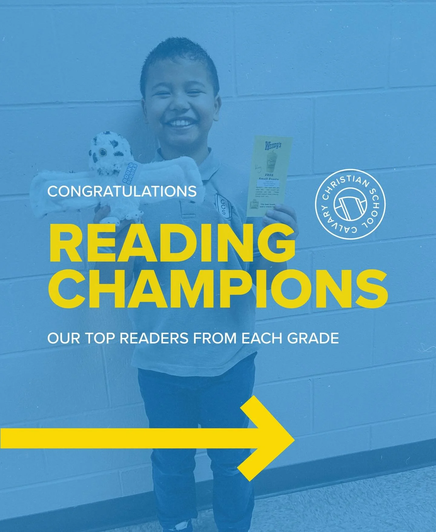 Congratulations to our 2nd Quarter Reading Champions! These students were the top AR readers in their grade! We are so proud of them! 🌟📚
