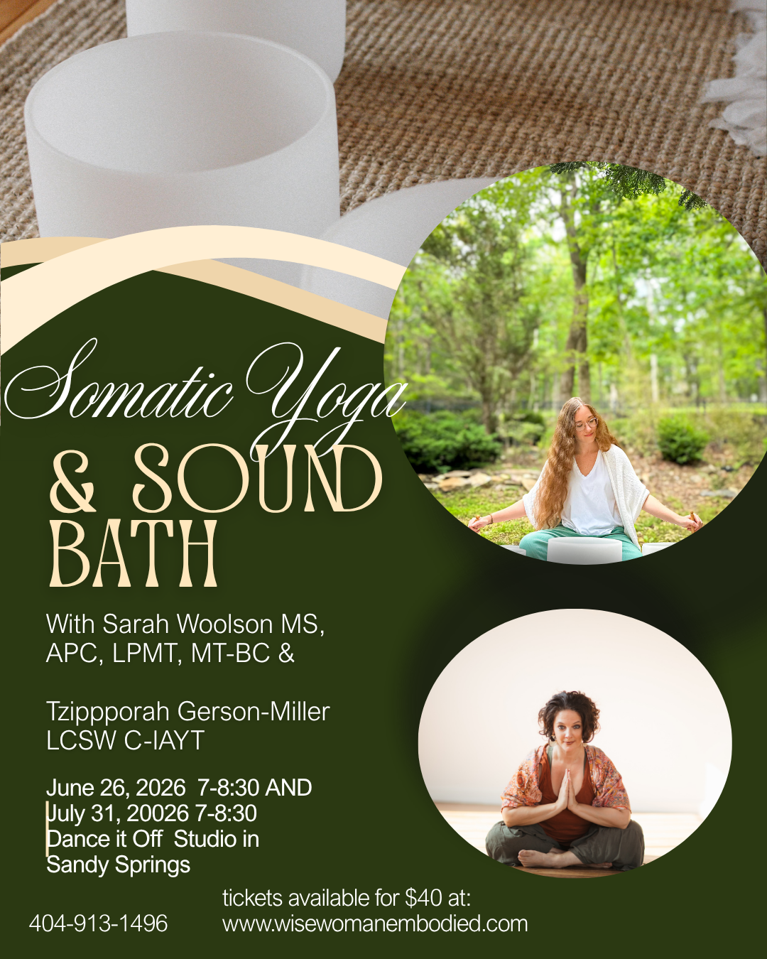 Somatic Yoga and Sound Bath