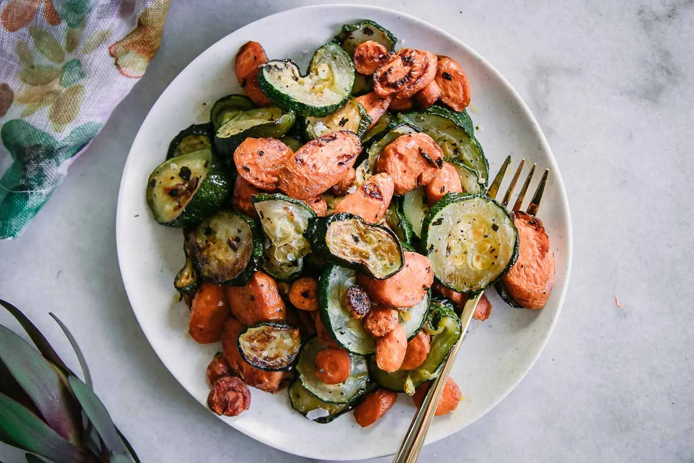 Grilled vegetable salad