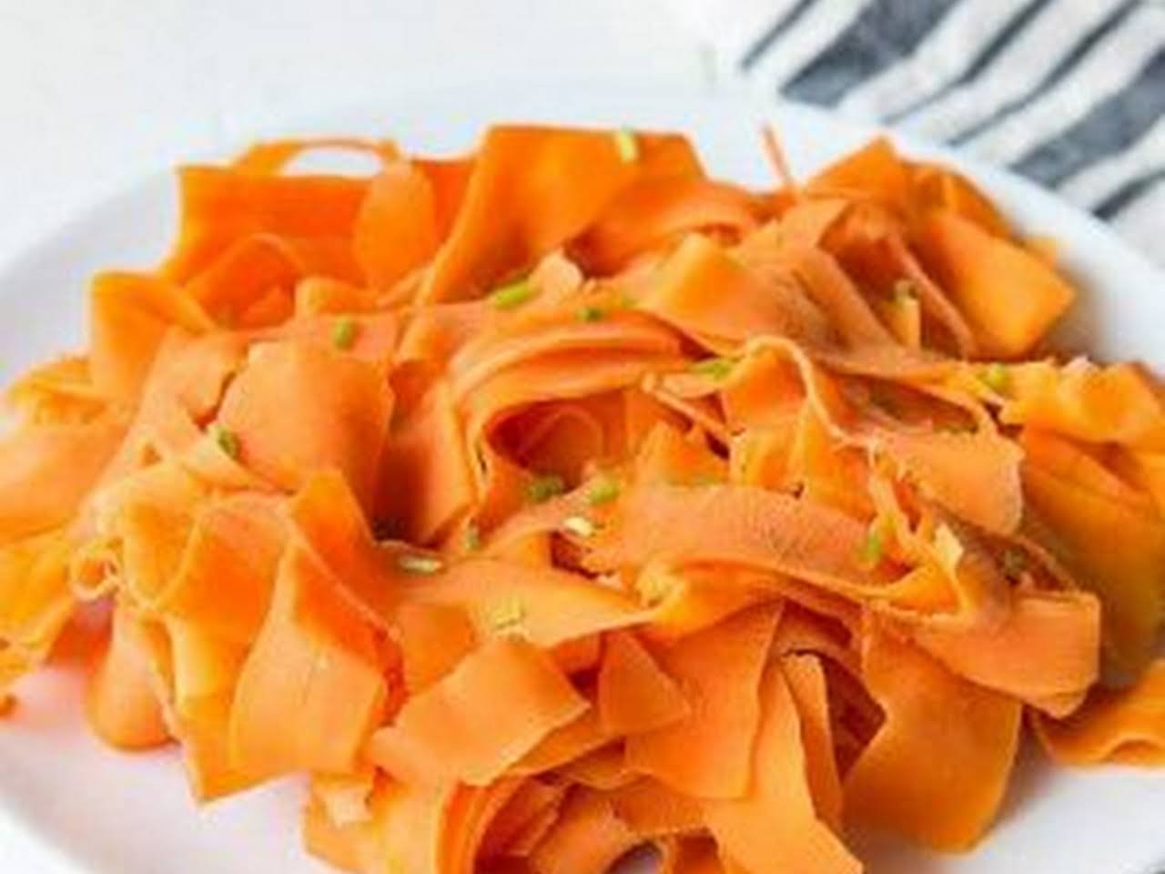 Ginger carrot ribbons