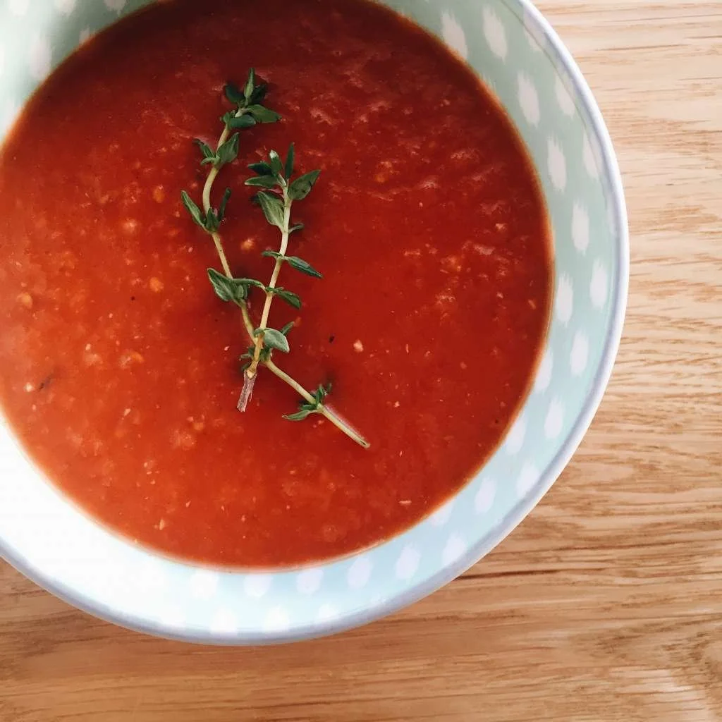 Puréed Tomato Soup