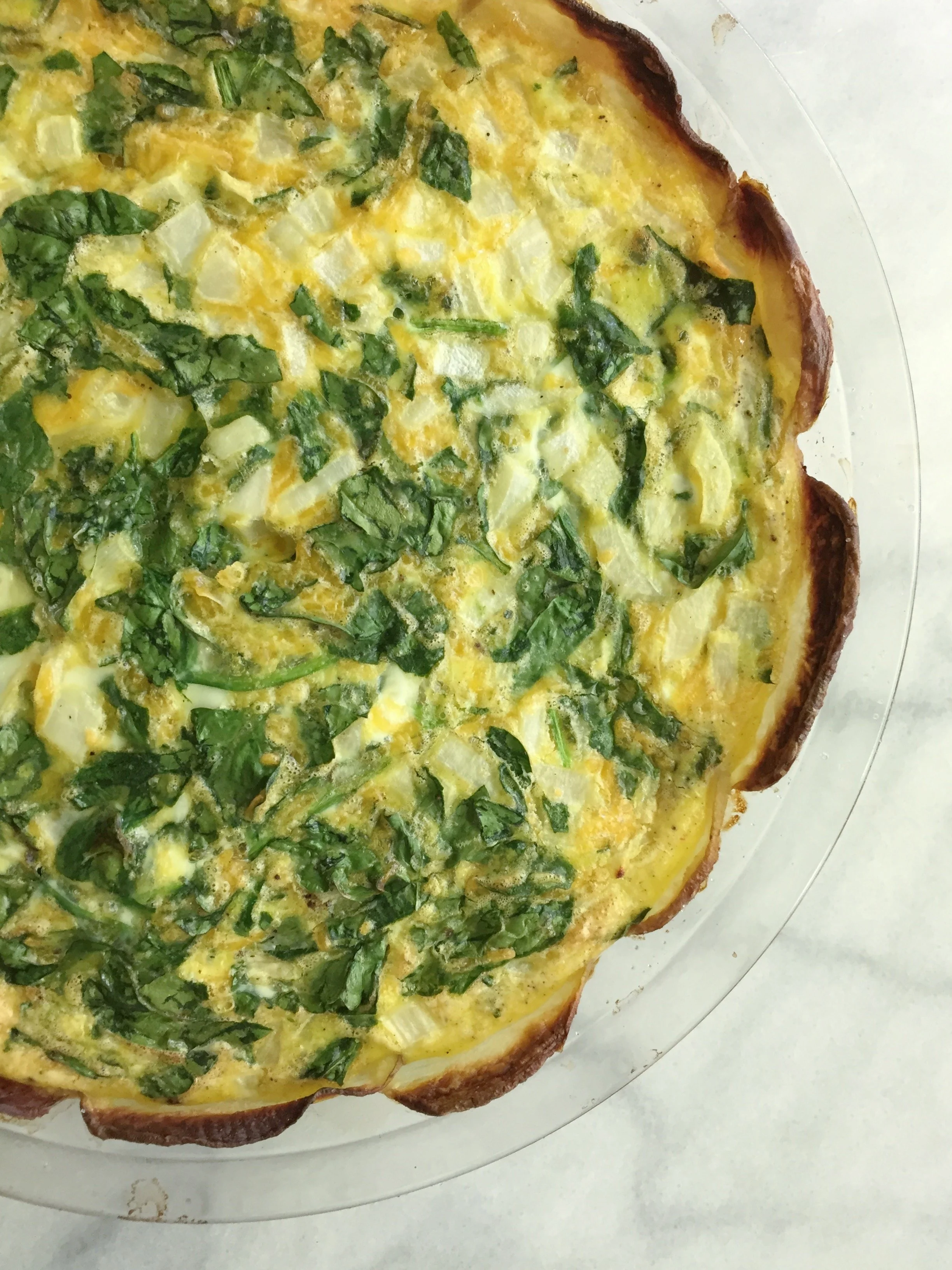 Potato-Crusted Quiche