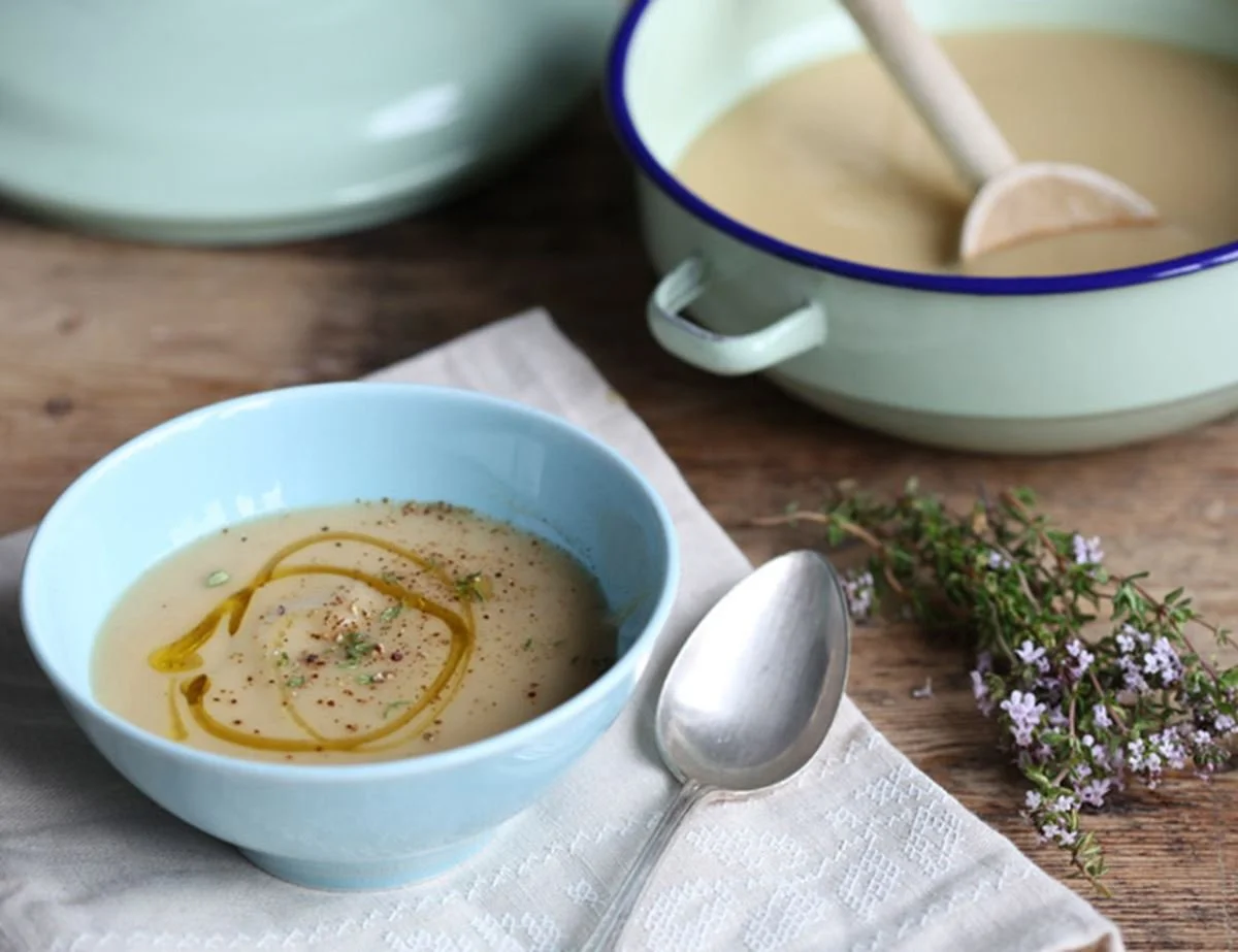 Creamy Kohlrabi Soup