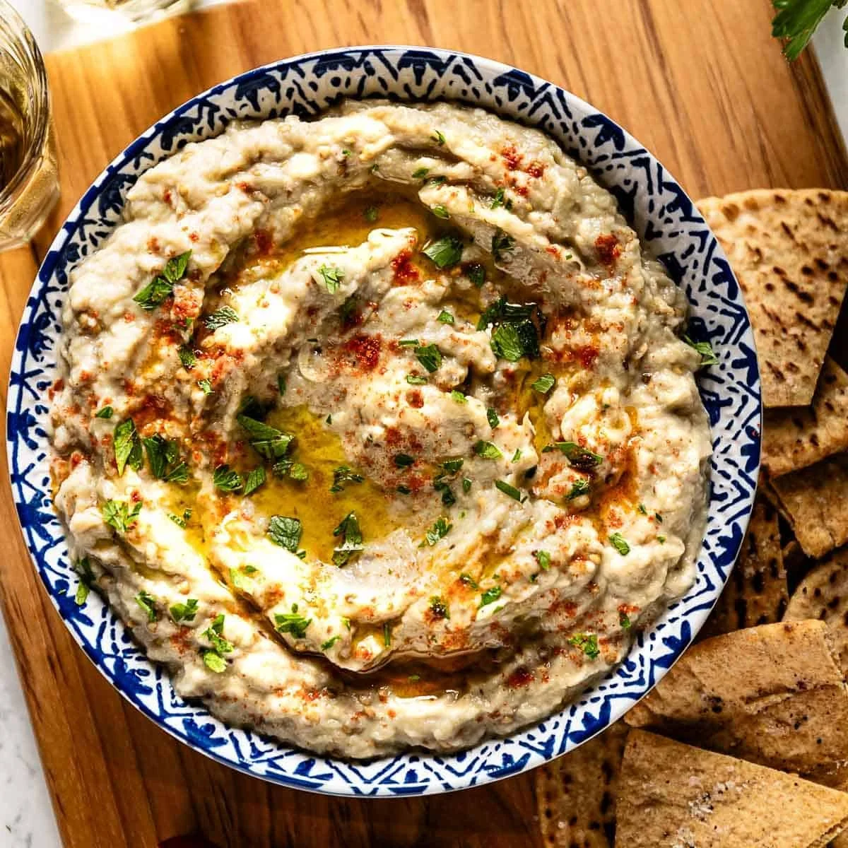 Baba Ganoush (Roasted Eggplant Dip)