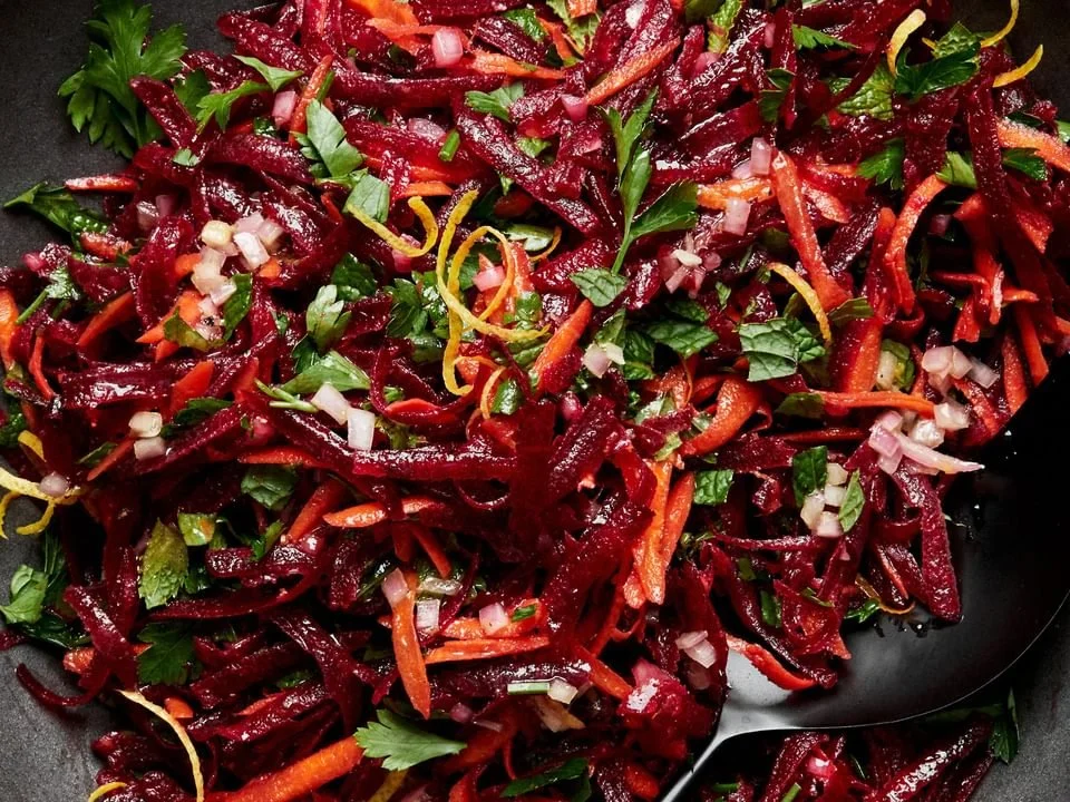 Spiced Beet & Carrot Salad 