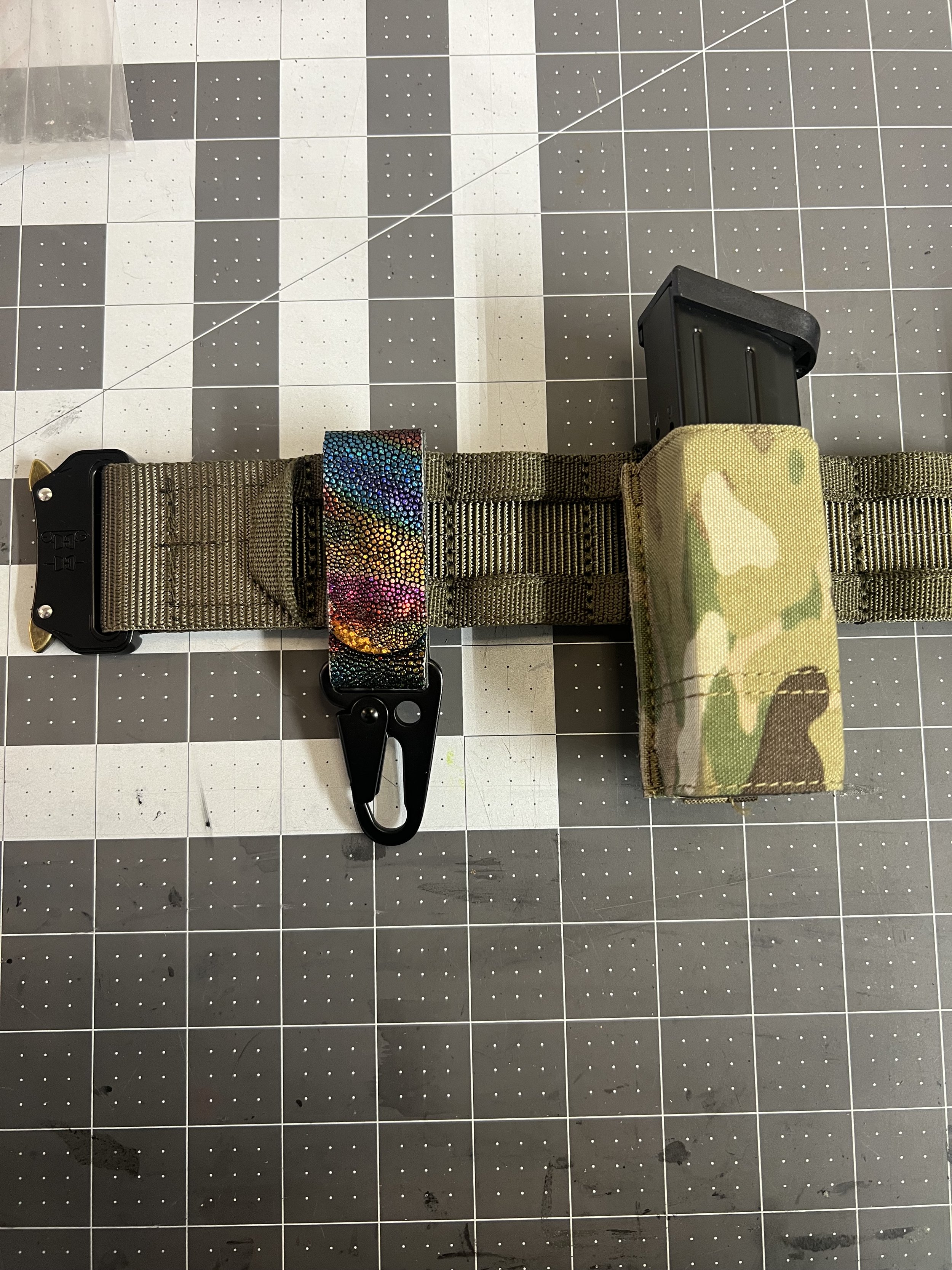 Rainbow Glove Key Hook Tactical