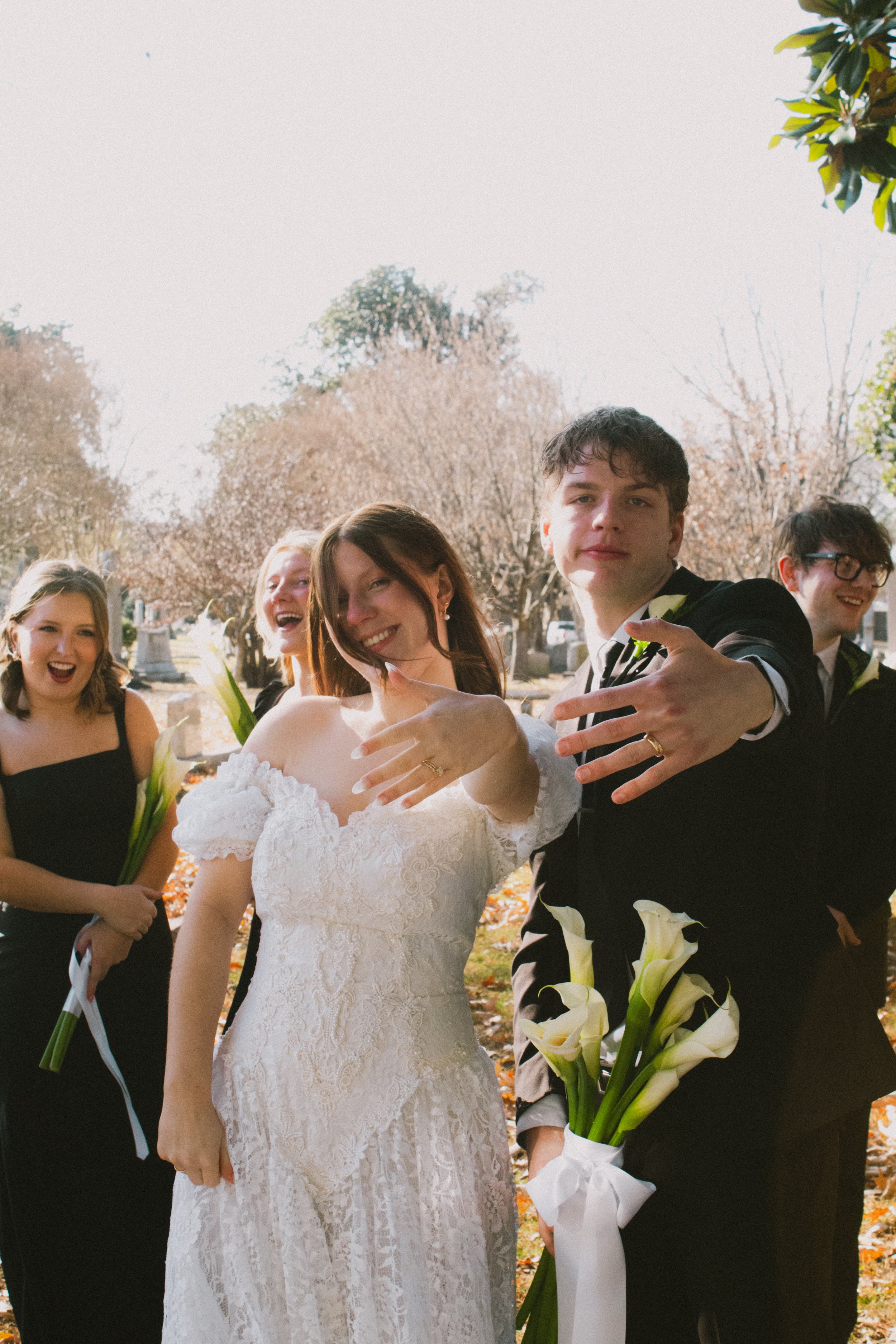 Kyleigh & Noah 2025- Memphis Elmwood Cemetery