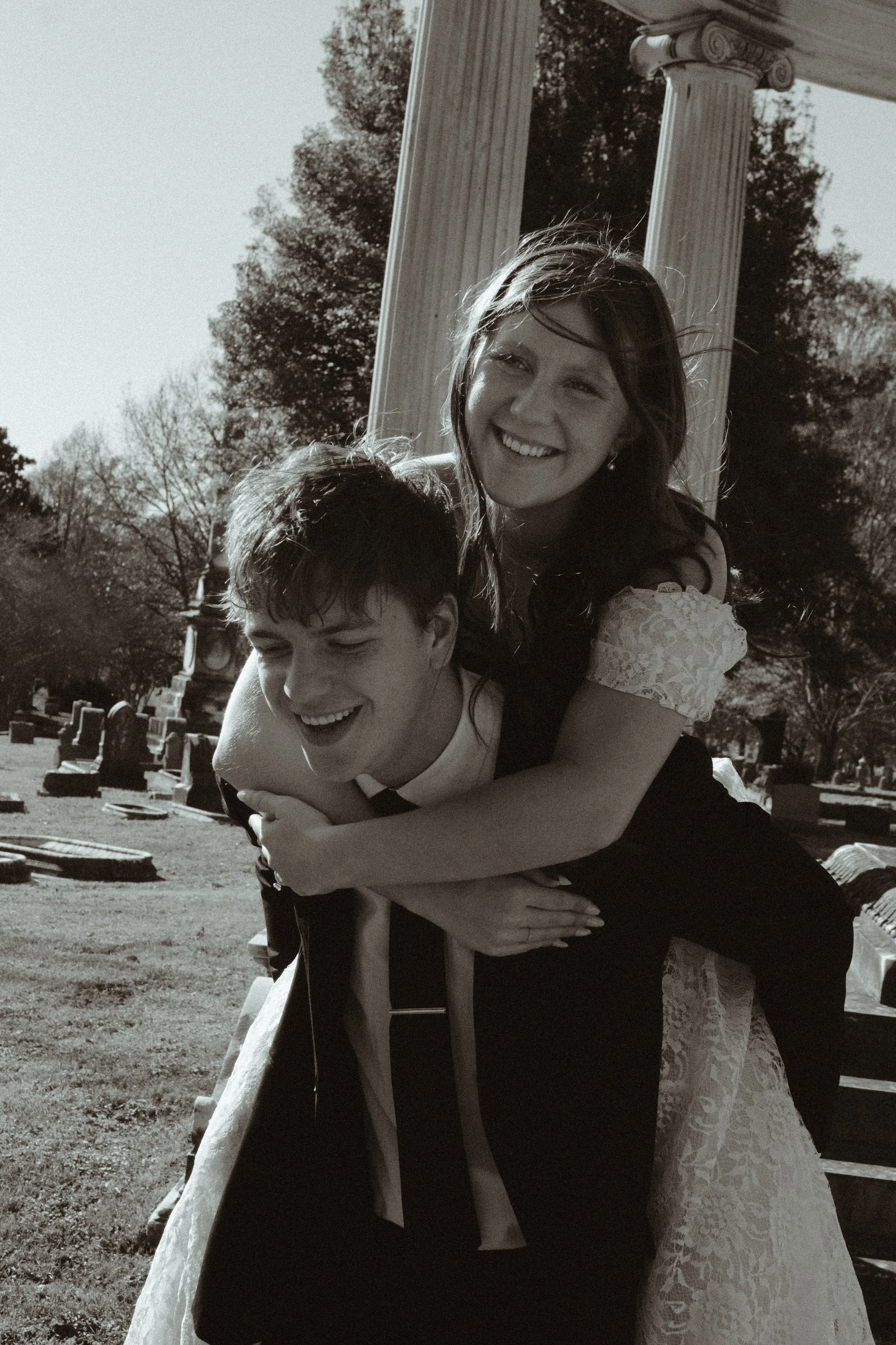 Kyleigh & Noah 2025- Memphis Elmwood Cemetery
