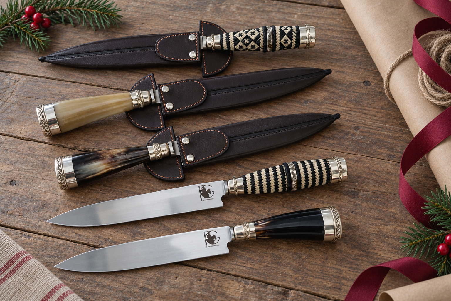 Christmas Gifts for BBQ Lovers: Gaucho Knives for Dad