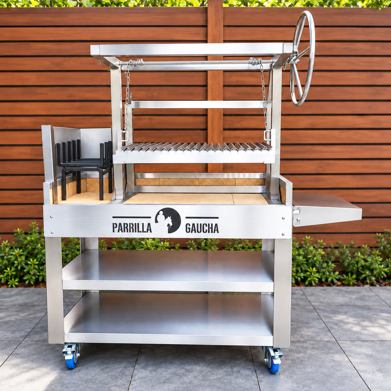 Premium Parrilla Gaucha with Fire Basket.png