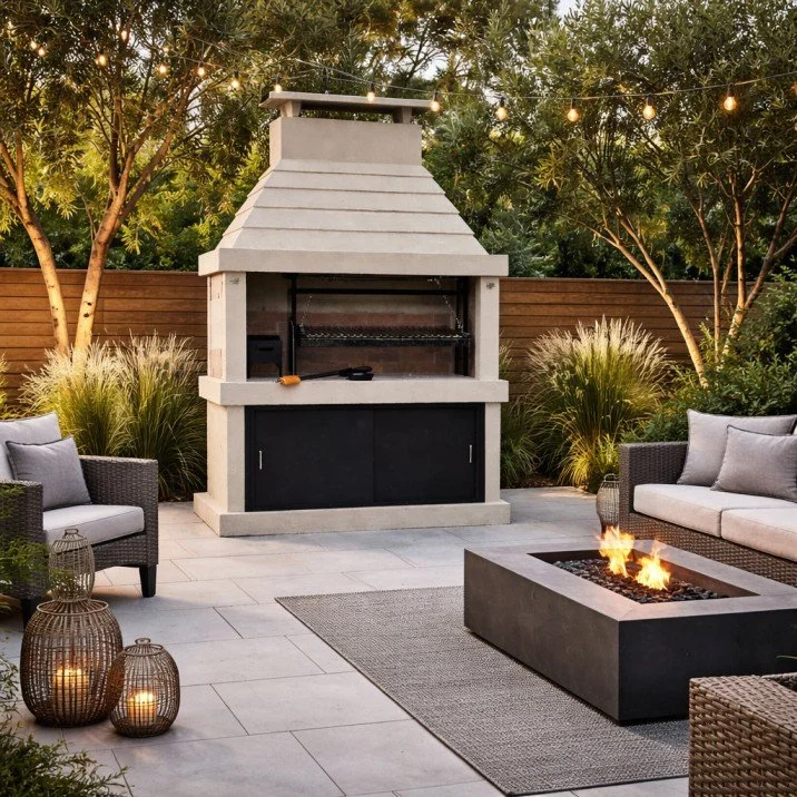 Parrilla Asado grill on an outdoor area