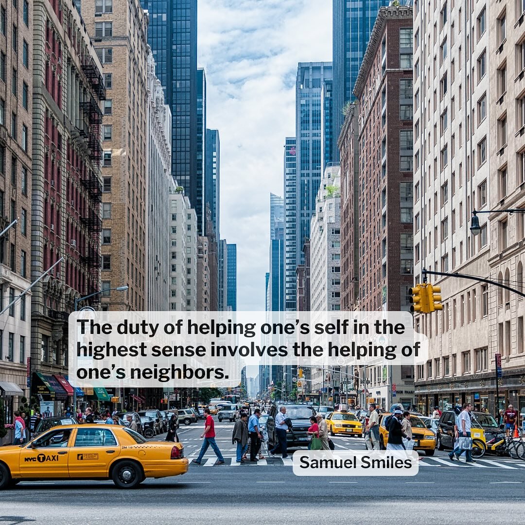 At Neighbor, we believe that humans are at their best in profoundly interdependent relationships with those around us. Samuel Smiles, a pre-modern proponent of &ldquo;self-help&rdquo; books, shares that one of the best ways to know yourself is throug