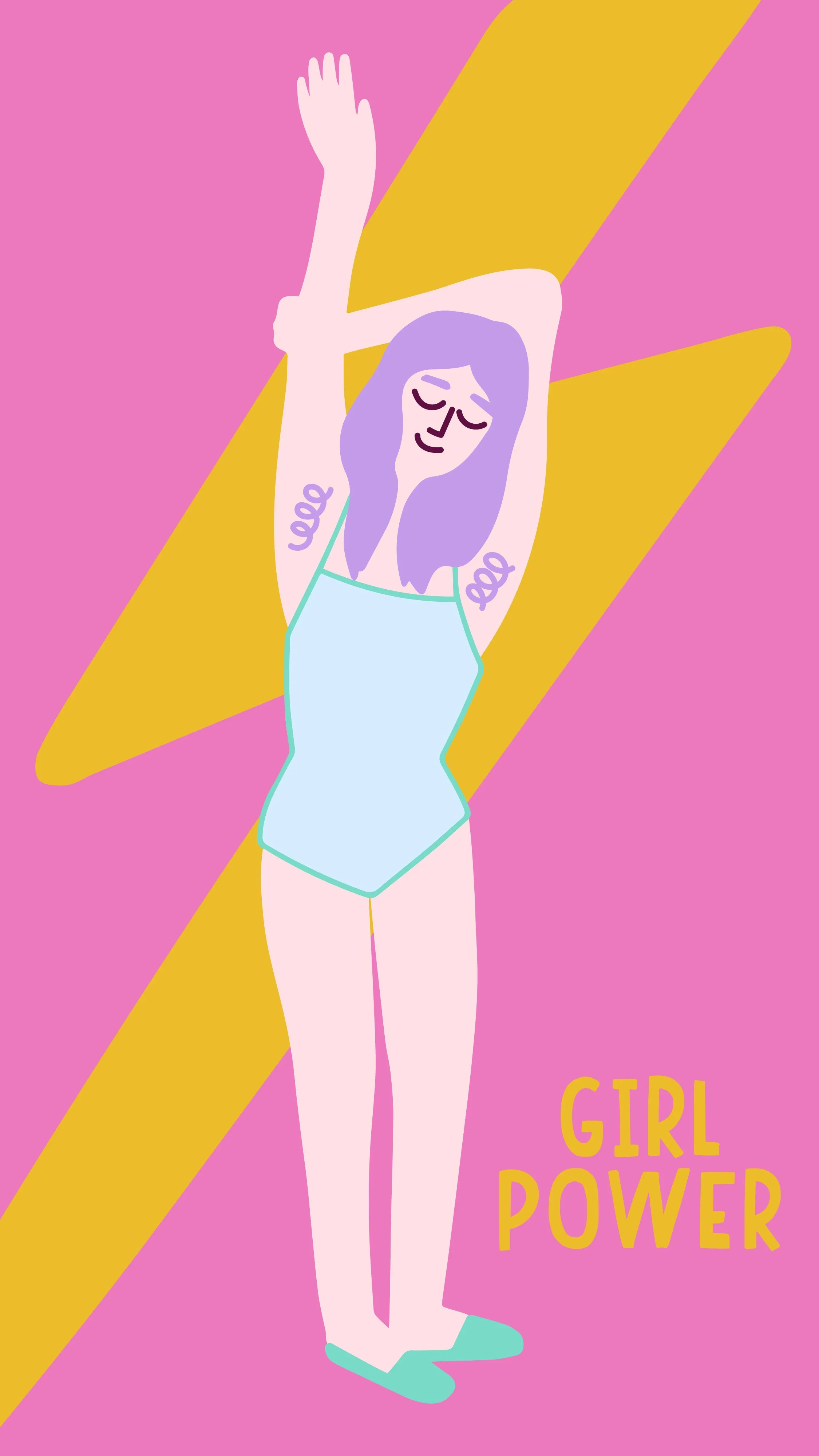 wallpaper-girl power