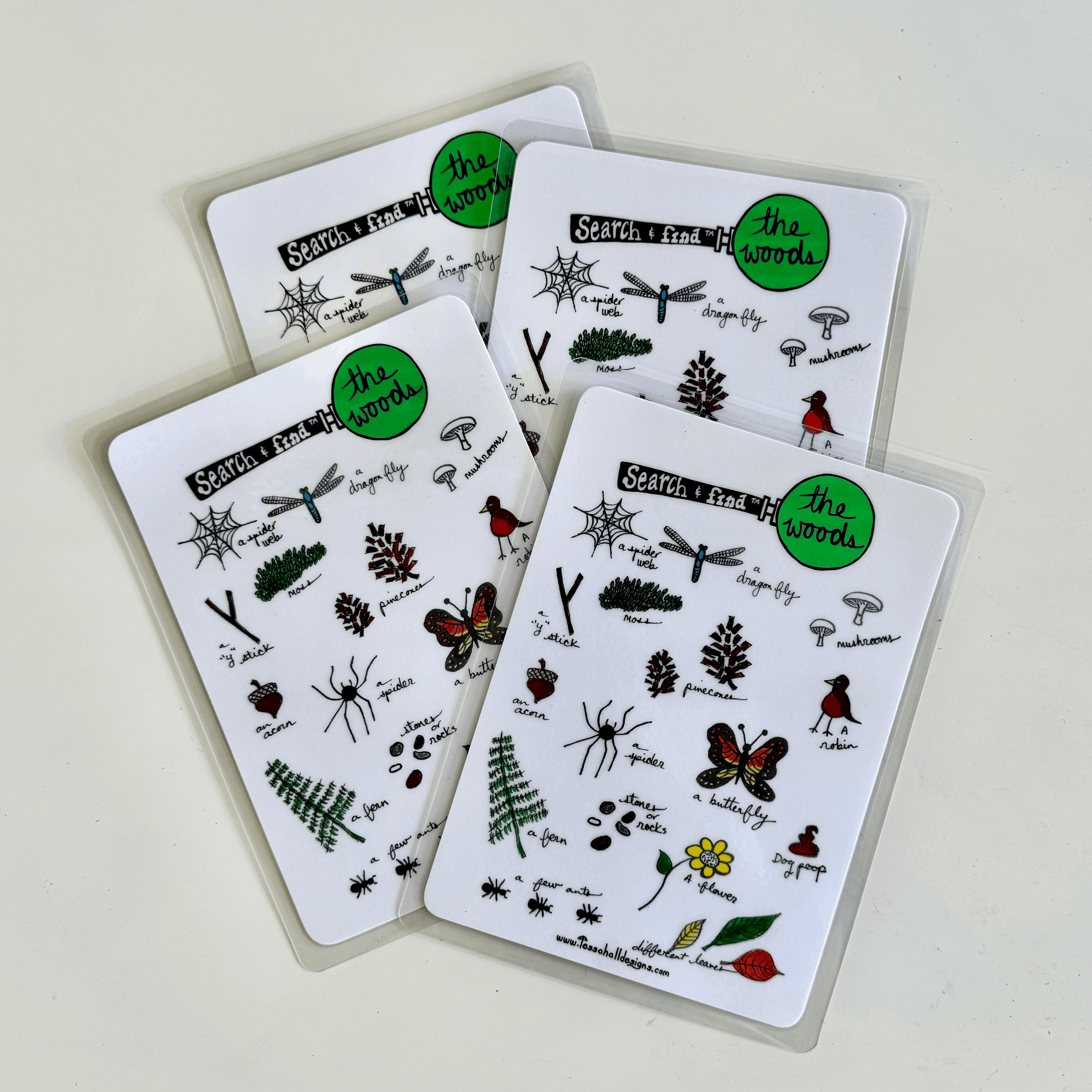 The Woods Search & Find - 4 Pack